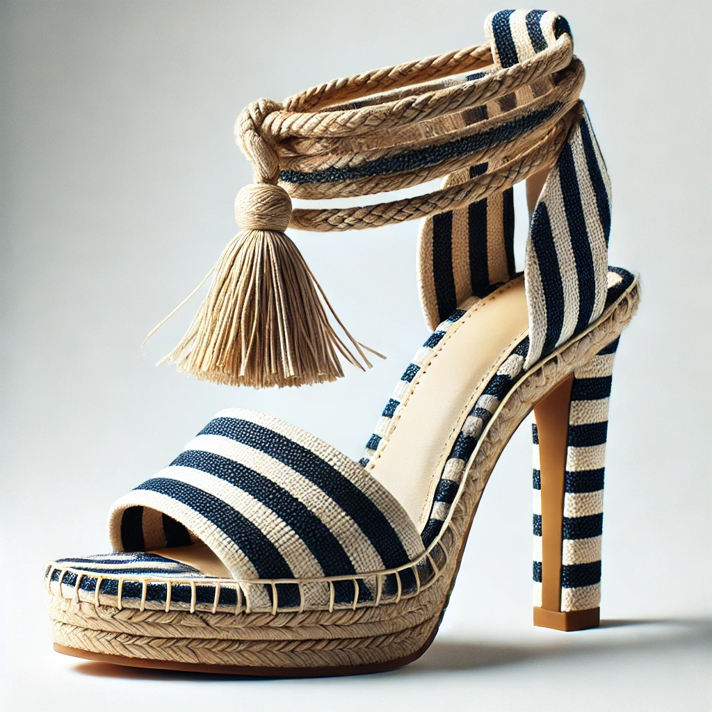 Striped Espadrille